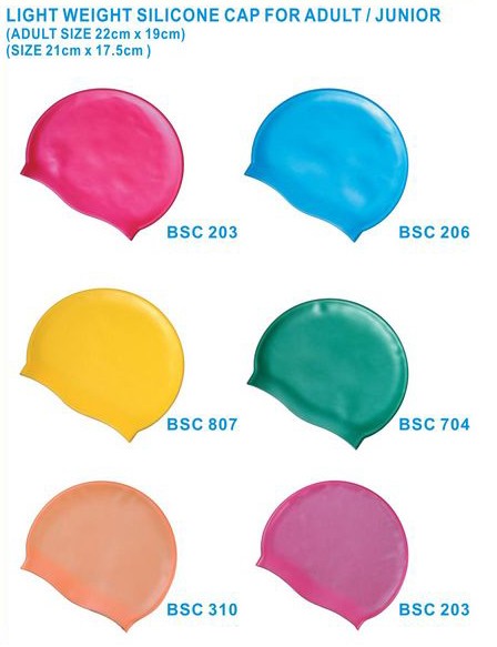 LIGHT WEIGHT SILICONE CAP FOR ADULT&JUNIOR